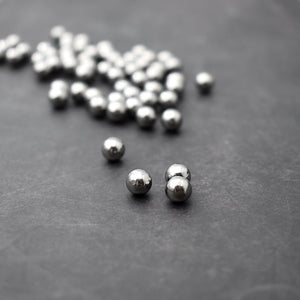 Steel Ammo Outdoor Slingshot Shooting High Carbon Stainless Steel Balls 6.35mm / 7mm / 8mm / 9mm / 10 mm - 100 Pieces Pack - INDIAN SLINGSHOT