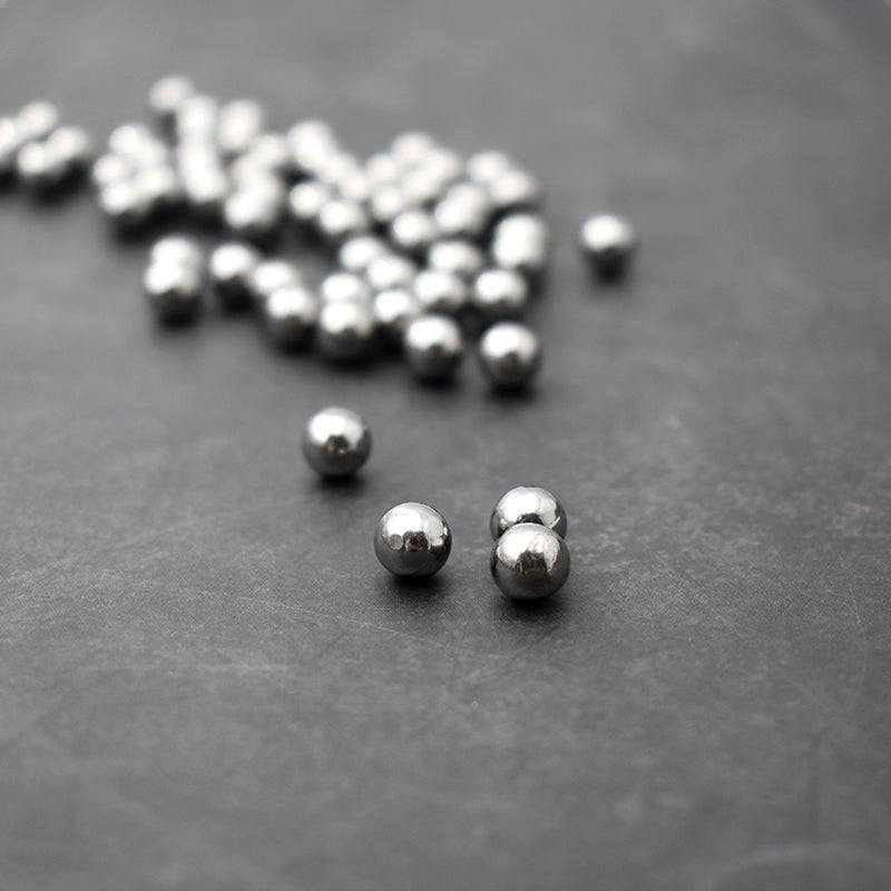 Steel Ammo Outdoor Slingshot Shooting High Carbon Stainless Steel Balls 6.35mm / 7mm / 8mm / 9mm / 10 mm - 100 Pieces Pack - INDIAN SLINGSHOT
