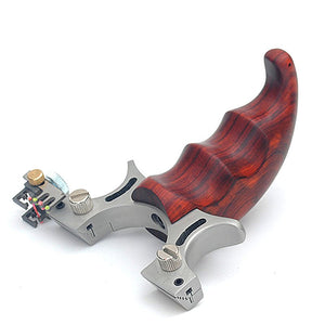 Super comfortable feel Slingshot 304 stainless steel outdoor Target Shooting Slingshot with fiber optic targeting high-quality Slingshot - INDIAN SLINGSHOT