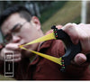 Target Shooting slingshot big power dyeing surface treatment using flat rubber band to accurately aim the slingshot for novices no wood - INDIAN SLINGSHOT