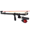 Telescopic Slingshots Straight Rod High Power Precision Red Laser Catapult Used for Fishing Outdoor Hunting Shooting - INDIAN SLINGSHOT