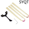 The New Fast Pressing Slingshot Y-shaped Free Strapping Flat Leather Slingshot Frame Adult Outdoor Competitive Slingshot - INDIAN SLINGSHOT