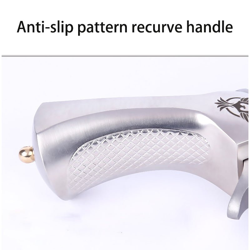Titanium alloy fast pressure high precision cross sight aviation aluminum handle slingshot shooting - INDIAN SLINGSHOT