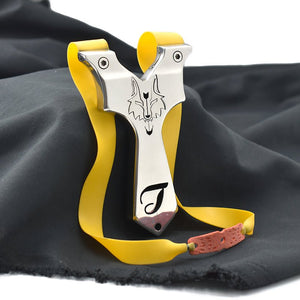 Dark Slate Gray Piaoyu Wolf King Stainless Steel Slingshot Outdoor Shooting Slingshot Hunting Accessories Sling shot